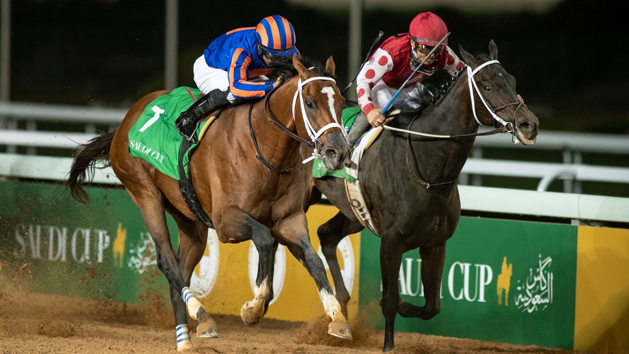 Maximum Security digs deep to take the inaugural Saudi Cup in Riyadh