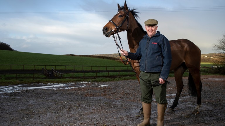Trainer Philip Hobbs with Defi Du Seuil: "He was a really lovely character in every way"