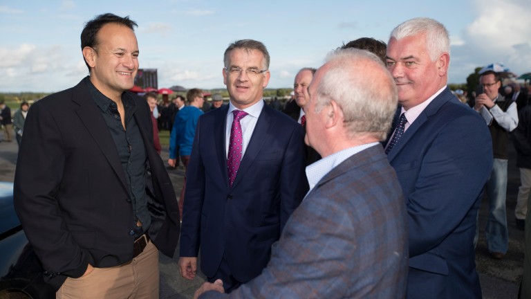 Taoiseach Leo Varadkar (left): "It is a large economic sector with a lot of jobs and income"