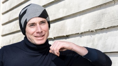 Ryan Moore at the National StudNewmarket 21.3.18 Pic: Edward Whitaker