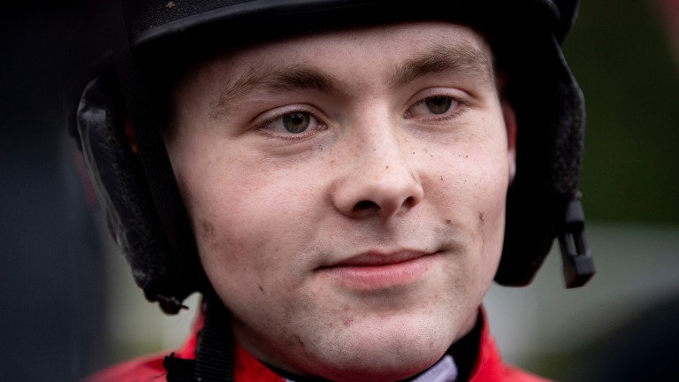 Jonjo O'Neill Jr: injured his shoulder in a fall at Aintree last Sunday