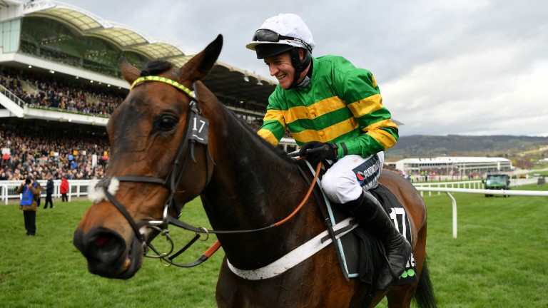 Epatante: the defending champion was among the final declarations for the Unibet Champion Hurdle