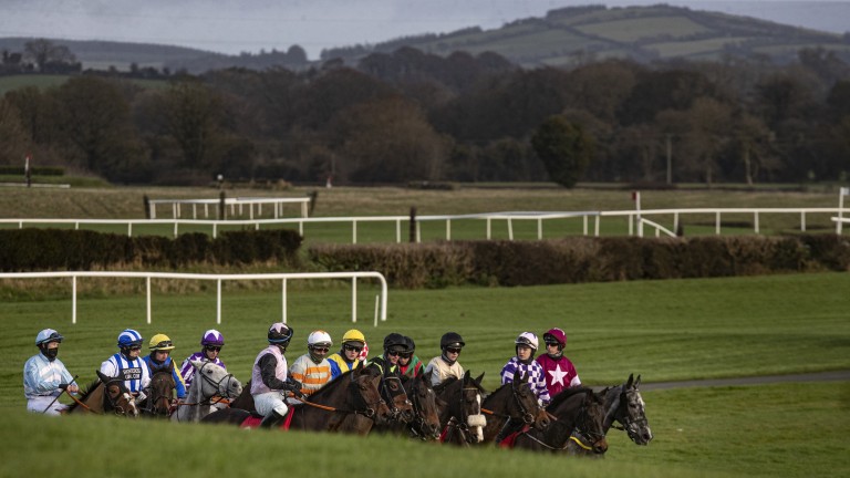 Punchestown: two men were reportedly flying drones near the track on Monday