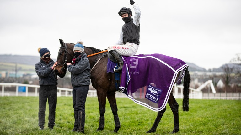 Flooring Porter: provided Jonathan Moore with a first Grade 1 success when striking at Leopardstown in December