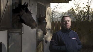 Trainer Dermot McLoughlin.Bodeen Co.Meath.Photo: Patrick McCann/Racing Post 06.01.2021