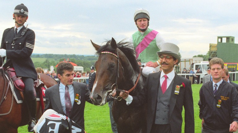 Commander In Chief: James Delahooke bought the Derby winner's sire and dam for Khalid Abdullah