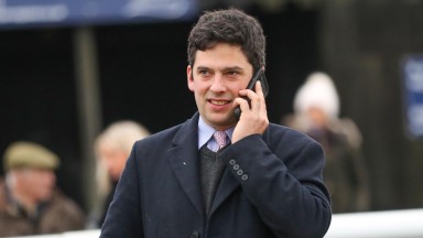 trainer Oliver Greenall wins at Sedgefield 26/12/19Photograph by Grossick Racing Photography 0771 046 1723