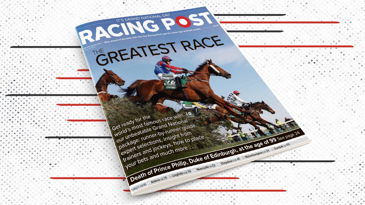 Read the latest edition of the Racing Post before Grand National day at Aintree Horse Racing