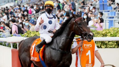 A pointer to better times ahead: Golden Sixty and Vincent Ho won the FWD Champions Mile in front of the biggest crowd of the season at Sha Tin, with almost 6,000 attending under Covid protocols