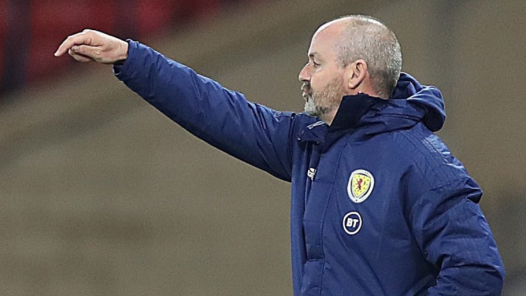 Steve Clarke's Scotland could meet Wales for a place in next year's World Cup