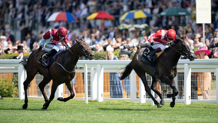 Berkshire Shadow and Oisin Murphy win the Coventry Stakes