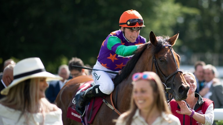 Kieran Shomark avec Lady Pothorpe l'année dernière