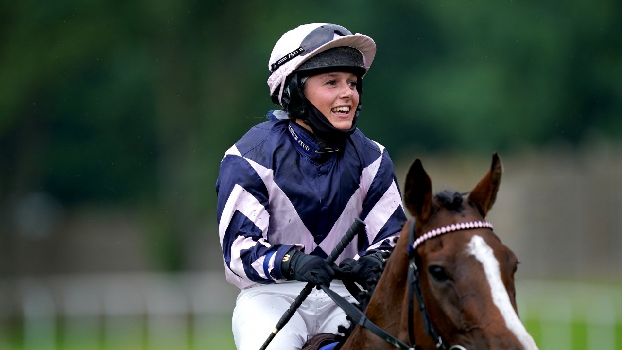 Amateur jockey Amie Waugh relishing