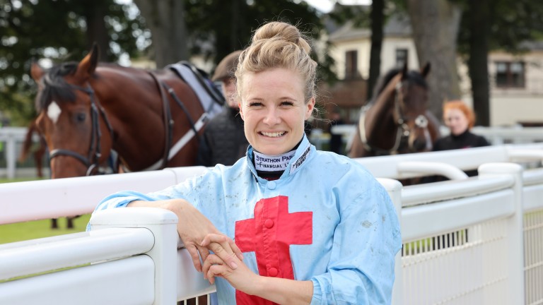 Joanna Mason: high-flying jockey has gone from strength to strength since turning professional