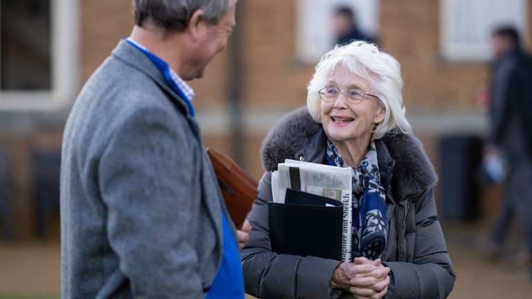 Cheveley Park Stud owner Patricia Thompson at Tattersalls Book 1 last year