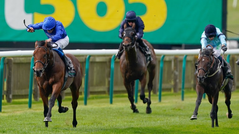 Coroebus (left): Appleby's star was narrowly denied in the Royal Lodge last year