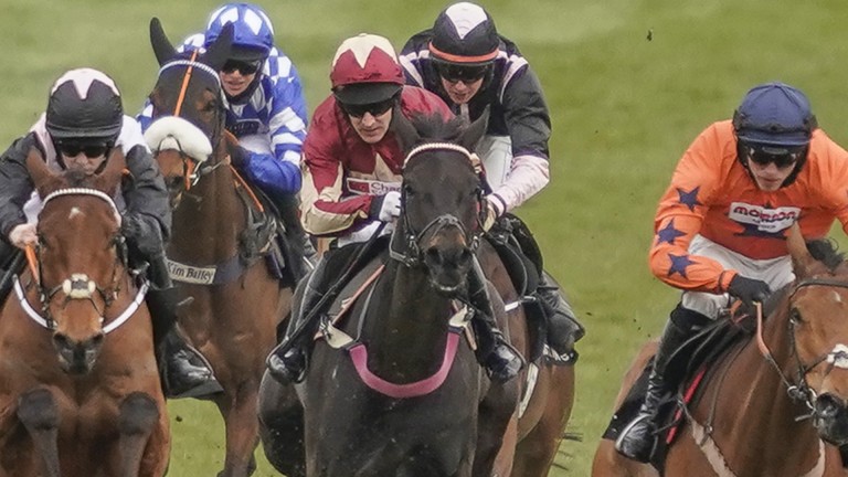 Bear Ghylls (maroon silks): Ballymore Novices' Hurdle fourth will miss the rest of the year