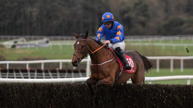 All Class and Donagh Meyler are out on their own as they land the 3m1½f handicap chase