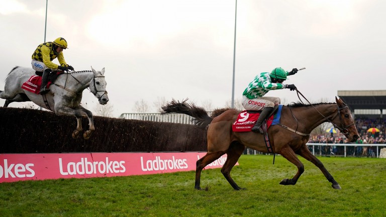 Tornado Flyer: caused a 28-1 upset in last season's Ladbrokes King George VI Chase