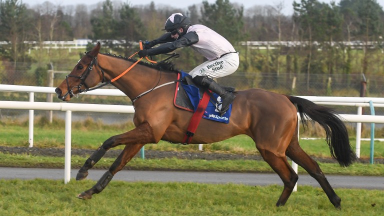 Teahupoo and Jordan Gainford on the way to winning the Grade 2 at Limerick