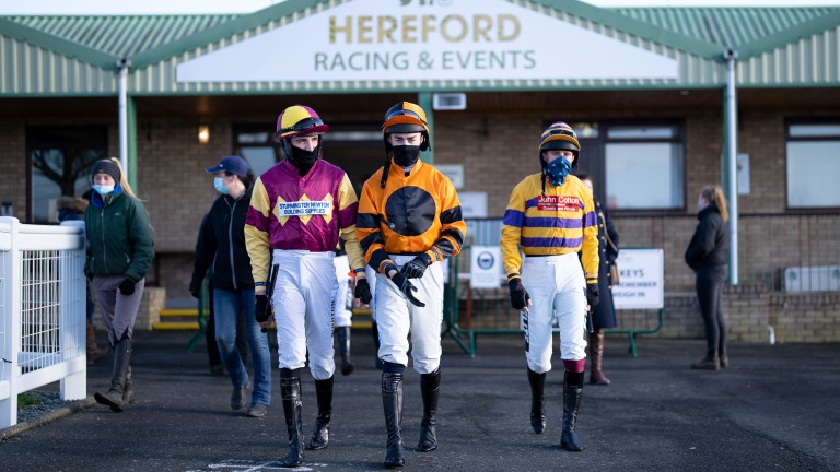 Conditional Jockeys Hereford 4.1.22 Pic: Edward Whitaker