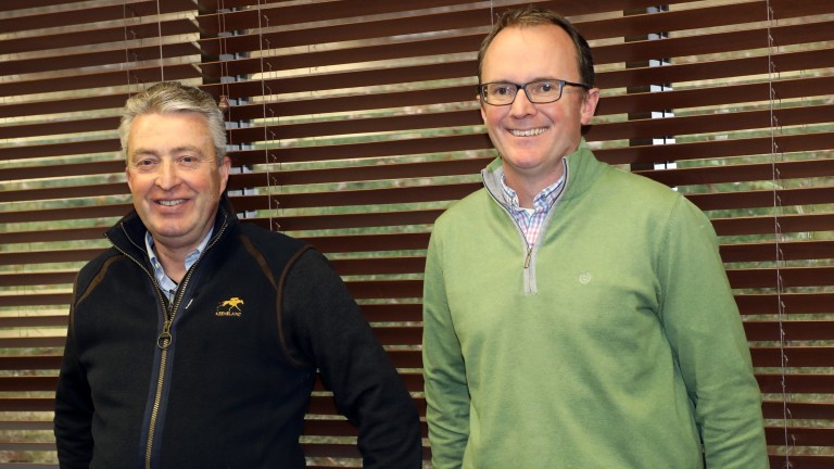 Keeneland's Tony Lacy and Cormac Breathnach were happy with overall trade