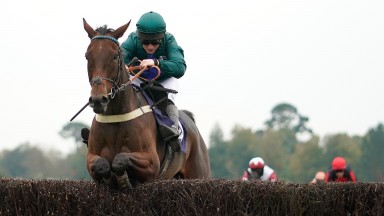Jamie Moore and Waikiki Waves in winning form at Fontwell  in 2019 (Photo by Alan Crowhurst/Getty Images)