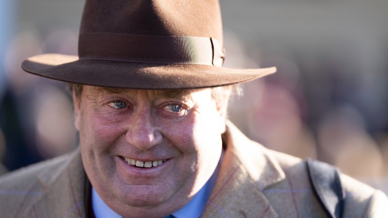 Nicky Henderson: saddles a strong team in this year's Topham