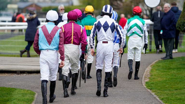 Jockeys' food menus have undergone changes at numerous tracks