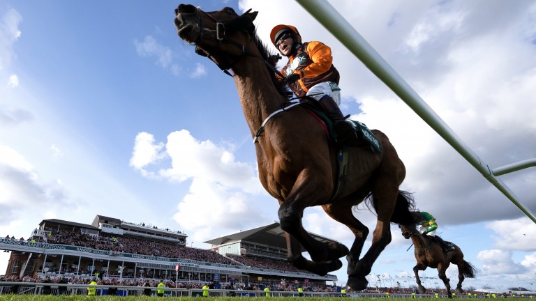 Noble Yeats and Sam Waley-Cohen gallop into the Aintree history books