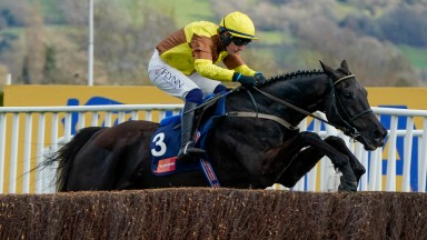 Galopin Des Champs during the Turners Novices' Chase on day three of the 2022 Cheltenham Festival