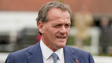 Richard Hannon at Newmarket on 2,000 Guineas day 2022