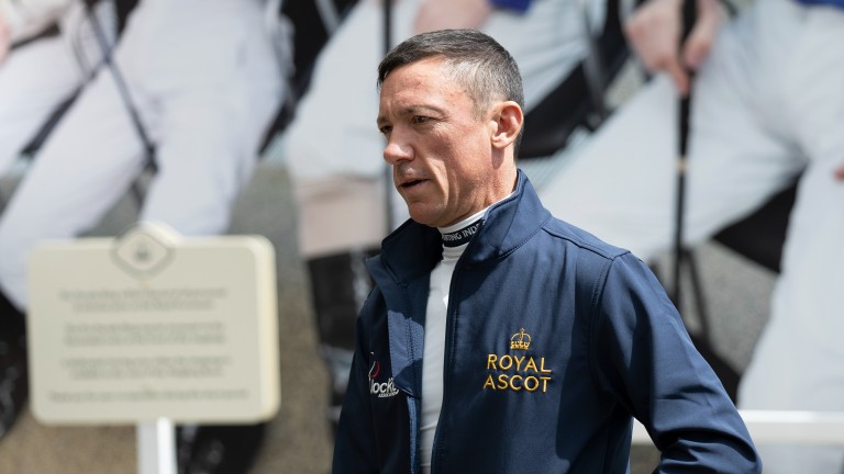 Frankie Dettori before his Coronation Stakes success on Inspiral at Ascot on Friday