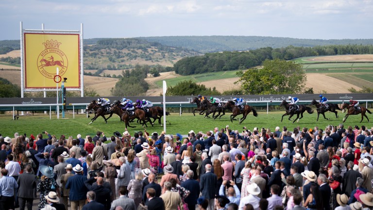 More than £97 million was bet into the World Pool at Goodwood