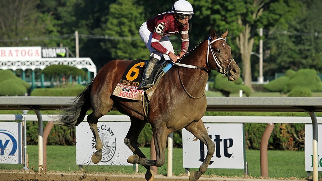 Watch Kentucky Derby second Epicenter powers to 'special' Travers
