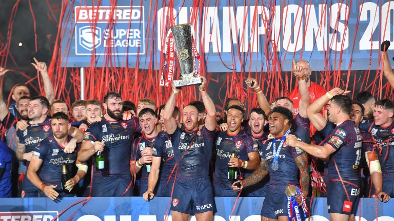 St Helens are looking for their fourth consecutive Super League title