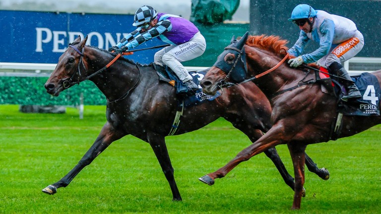 El Habeeb achieved a breakthrough win in the Listed Peroni Nastro Azzurro Noel Murless Stakes